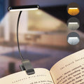 Lámpara de lectura de 14 LED, recargable por USB, luz blanca cálida y fría, luz diurna, portátil, flexible, con clip fácil de colocar, lámpara de lectura nocturna