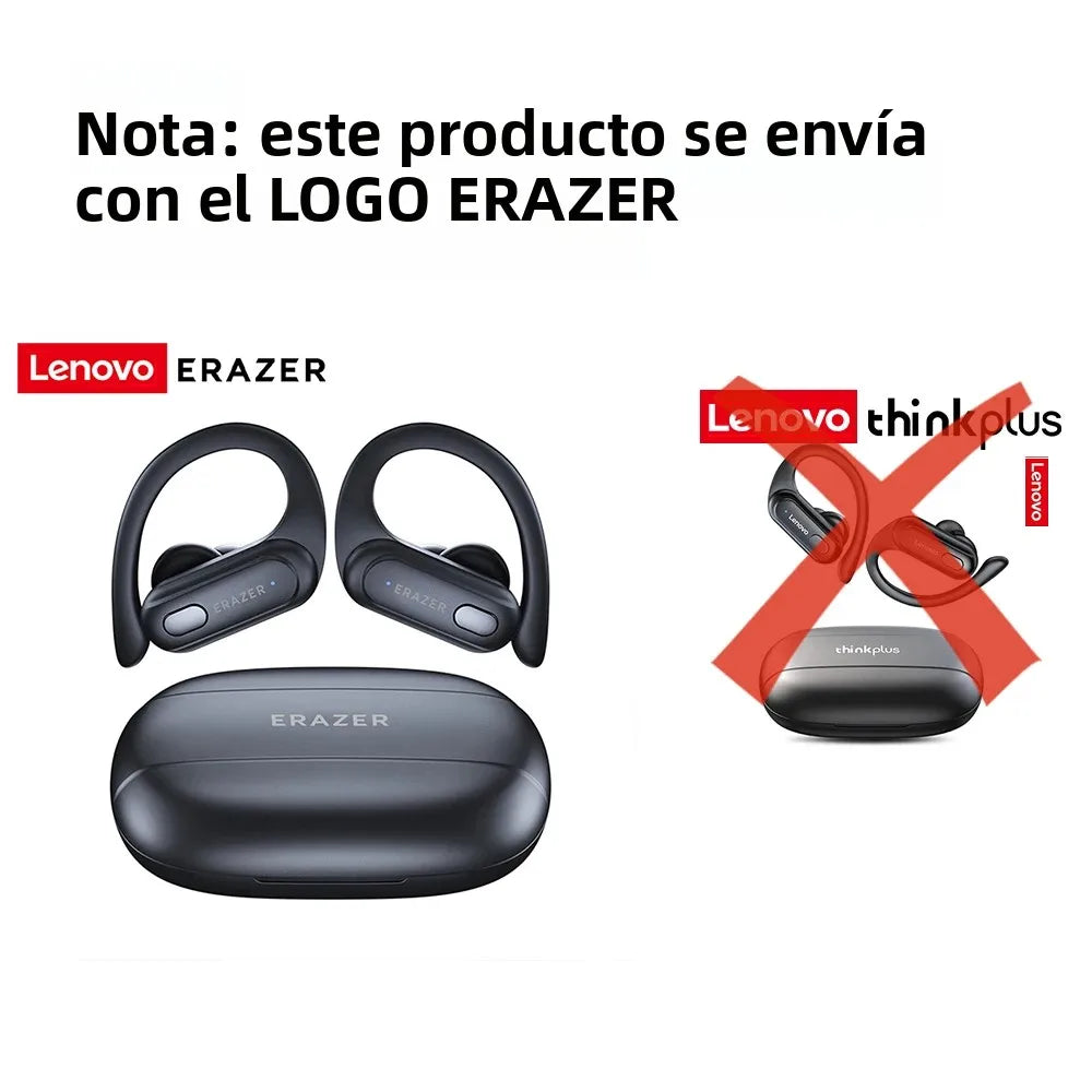ERAZER XT60pro, auriculares Bluetooth, auriculares Hi-Fi, auriculares con reducción de ruido y micrófono, con gancho para la oreja