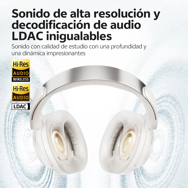 QCY H3S:  con cancelación activa de ruido adaptativa de 56 dB y 102 horas de autonomía