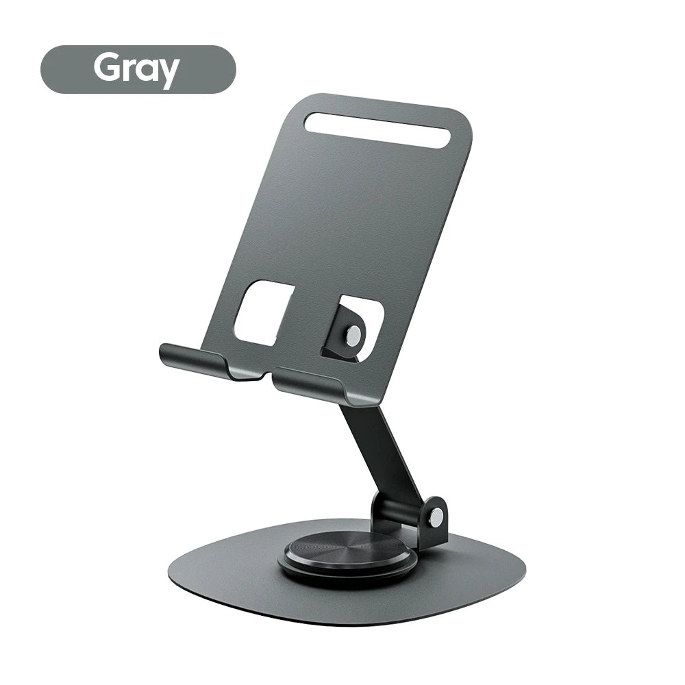 Olaf: Soporte giratorio de mesa para móvil, soporte de escritorio para iPad, Samsung, iPhone 15, 14 y 13