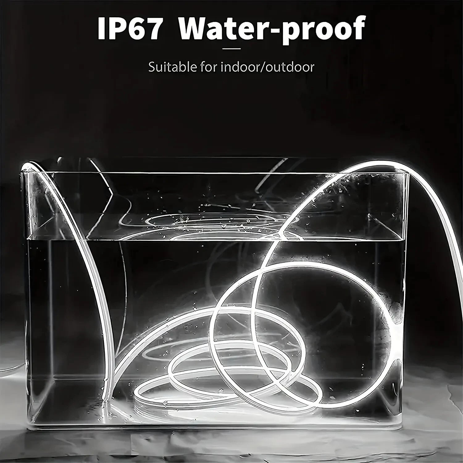 Tira de luces LED de neón, alimentación USB de 5 V CC, regulable, con interruptor táctil, cinta flexible de silicona para letreros de neón, resistente al agua, ideal para la decoración de espacios exteriores