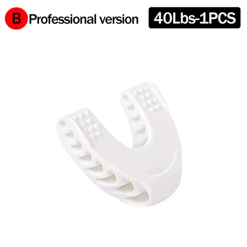 Ejercitador de Mandíbula Forma U - Pop N Go Facial | Jawline Fitness Chew Ball | Entrenador Muscular de Mordida