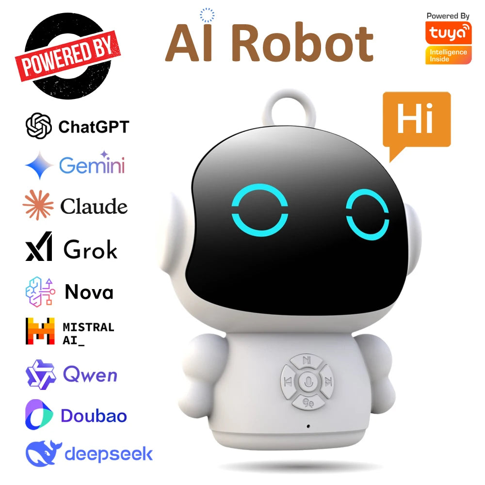 Robot con IA y conexión WiFi para la primera infancia: robot con reconocimiento de voz e interacción por voz para el aprendizaje