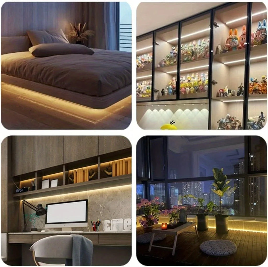 Tira de luces LED de neón, alimentación USB de 5 V CC, regulable, con interruptor táctil, cinta flexible de silicona para letreros de neón, resistente al agua, ideal para la decoración de espacios exteriores