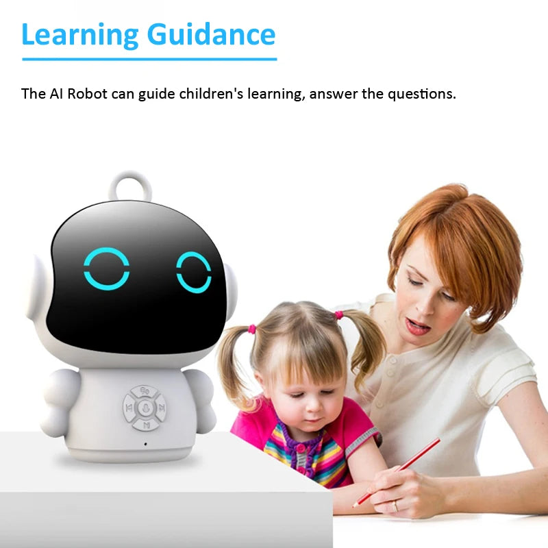 Robot con IA y conexión WiFi para la primera infancia: robot con reconocimiento de voz e interacción por voz para el aprendizaje