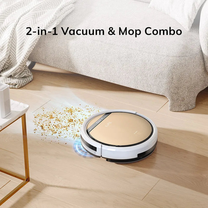 ILIFE V5s Ultra Robot Aspirador y Fregasuelos 2 en 1, 4000Pa de Succión, Control por App.