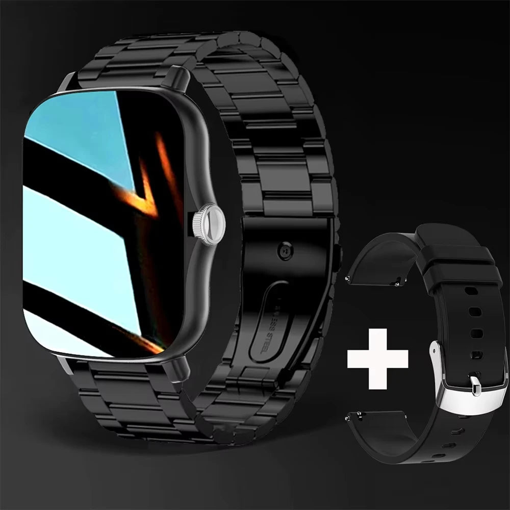 LAXASFIT 2025: con pantalla táctil completa, reloj deportivo para fitness y llamadas por Bluetooth