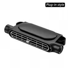 HOMEFISH: Ventilador USB para asientos de coche con 3 velocidades ajustables. Ventilador para los asientos delanteros y traseros de cualquier coche, Jeep.