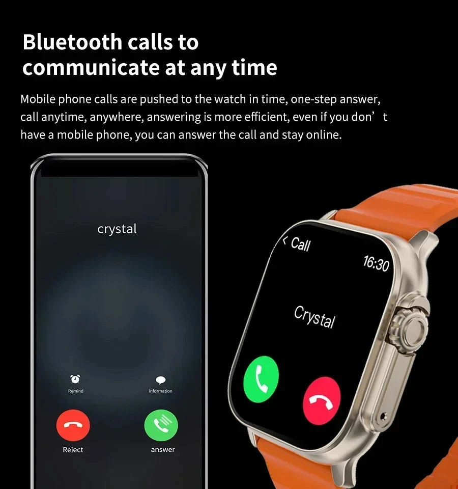 IYTSFT 2026, con pantalla HD de 2,01 pulgadas, llamadas por Bluetooth, monitor de salud y actividad física, y modo multideporte, compatible con Android e iOS