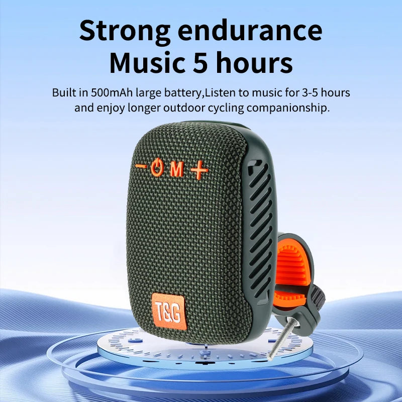 T&G TG506 - Radio FM, Bass Potente, Waterproof y Batería de 5 Horas