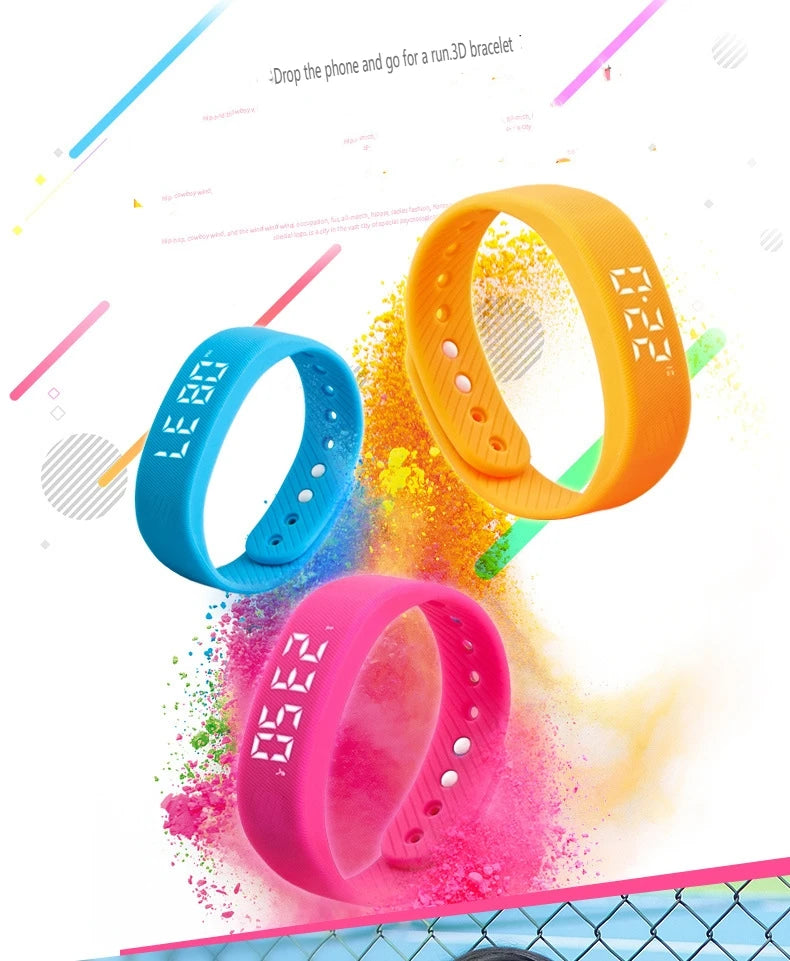 UYJY 2026, resistente al agua, con podómetro para correr, monitor de actividad y alarma con vibración y recordatorio