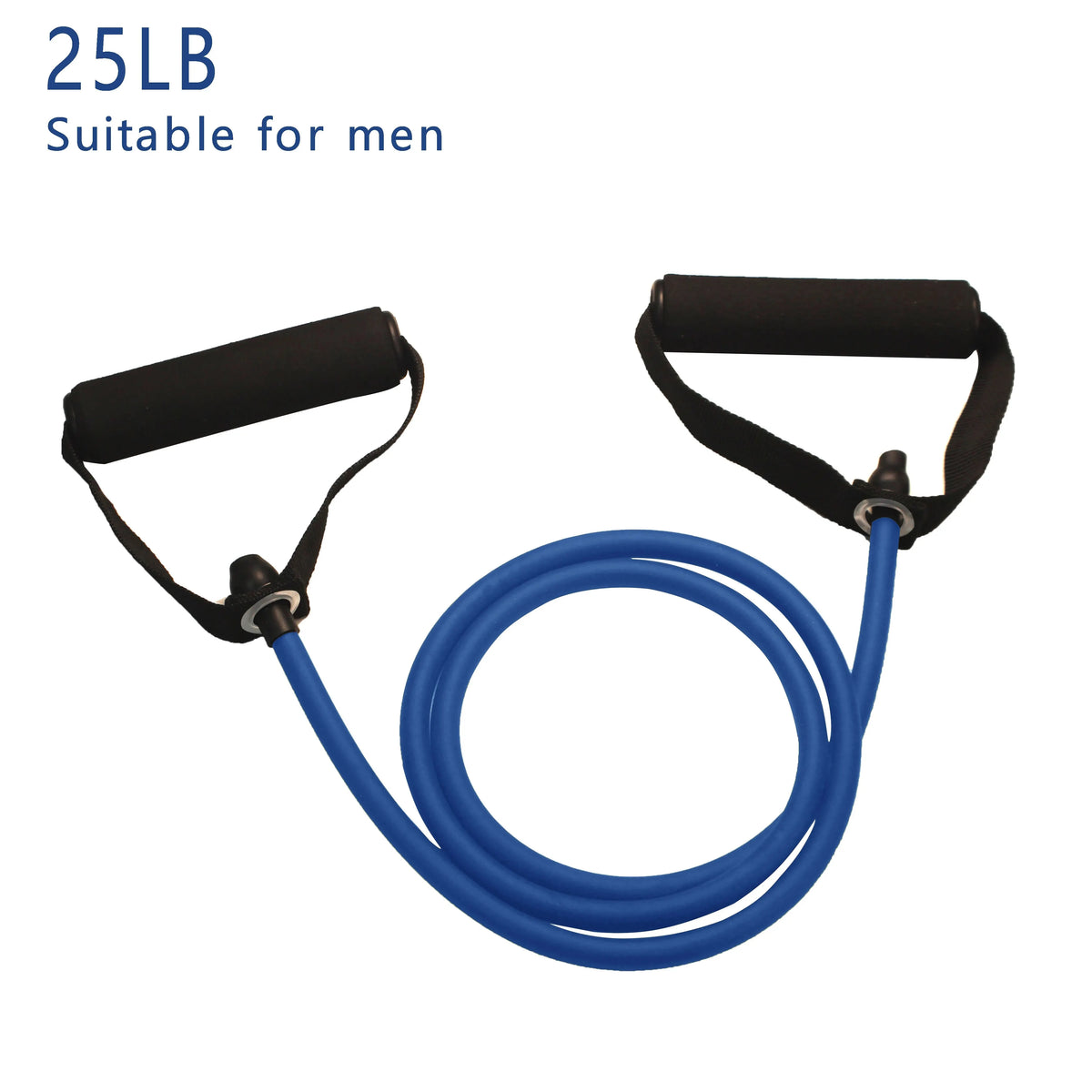 Bandas de Resistencia con Asas | Bandas de Ejercicio | Bandas de Entrenamiento con Mangos para Hombres y Mujeres | Equipo de Entrenamiento de Fuerza en Casa