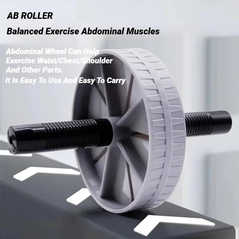 Rueda Abdominal de Alta Resistencia - Rodillo Antideslizante Silencioso con Gran Capacidad de Carga para Fortalecer Músculos, Equipo de Entrenamiento Fitness para Uso en Casa