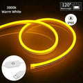 Tira de luces LED de neón, alimentación USB de 5 V CC, regulable, con interruptor táctil, cinta flexible de silicona para letreros de neón, resistente al agua, ideal para la decoración de espacios exteriores