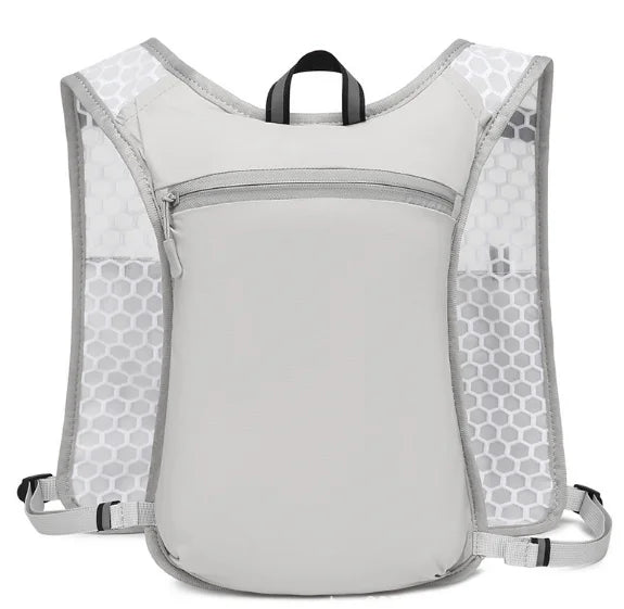 Chaleco Reflectante de Running Ultraligero - Con Pack de Hidratación y Bolsillo para Móvil | Para Bici y Deportes Outdoor