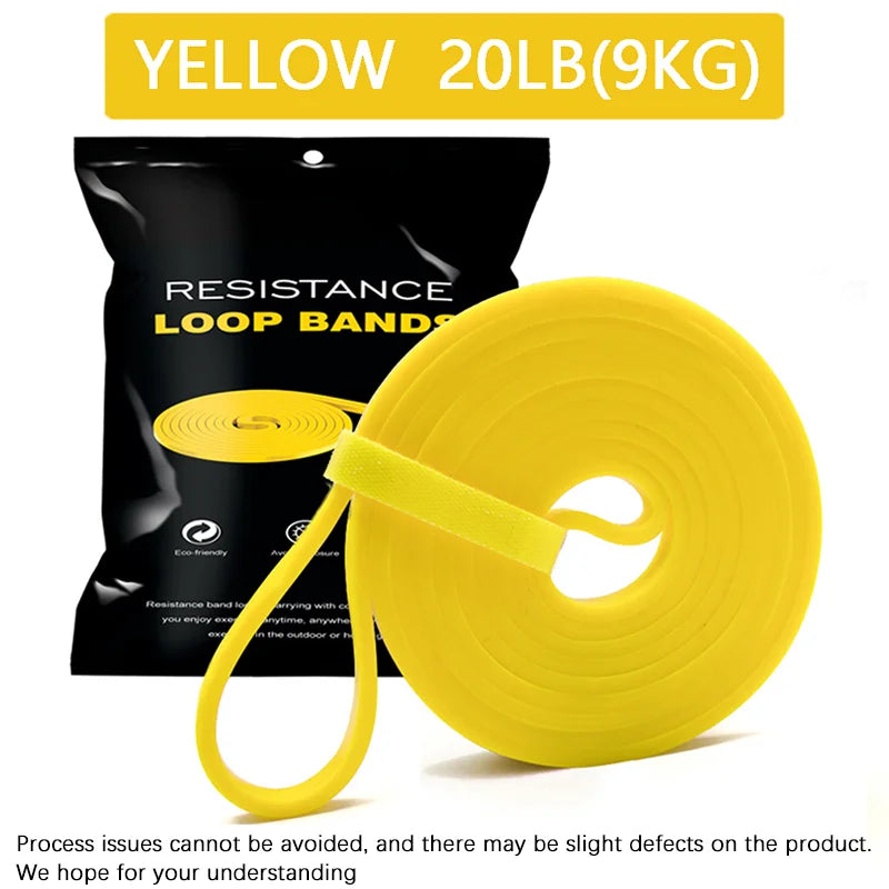 Banda de Resistencia de Alta Resistencia 20∼230lbs | Banda de Goma para Entrenamiento de Agilidad | Equipo de Gym, Yoga, Pilates y Gimnasio en Casa